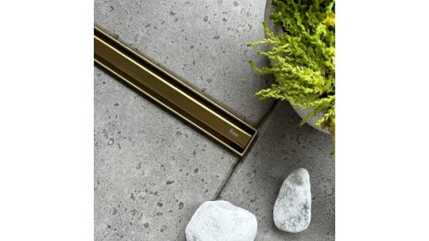 Rea Neox slim pro odpływ liniowy 100 złoty