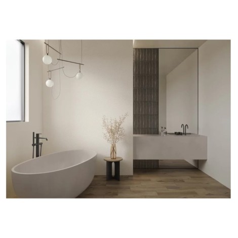 Paradyż Puris white decor A ultra mat płytka ścienna 29,8*59,8cm
