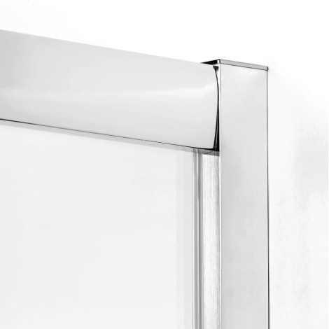 New Trendy Suvia kabina półokrągła R-55 900x900x2010 mm chrom brodzik Maro biały