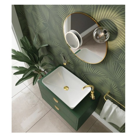 Deante Silia kubek ścienny gold