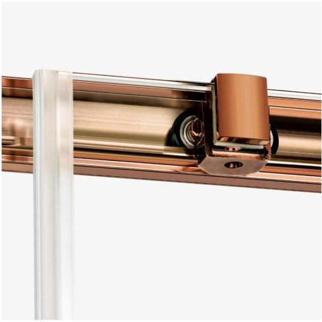 New Trendy Prime kabina prostokątna 1000x800x2000 mm copper brushed