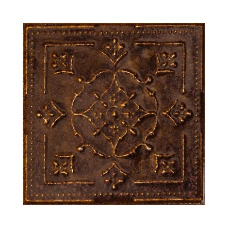 Tubądzin Tinta brown dekor ścienny 14,8 x 14,8.