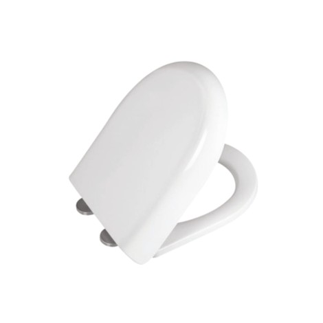 Estiva deska sedesowa owalna duroplastowa wolnoopadająca.