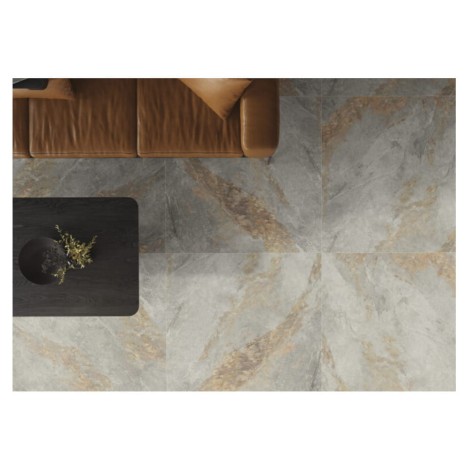 Cerrad Auric light grey płytka gresowa 59,7 x 59,7cm