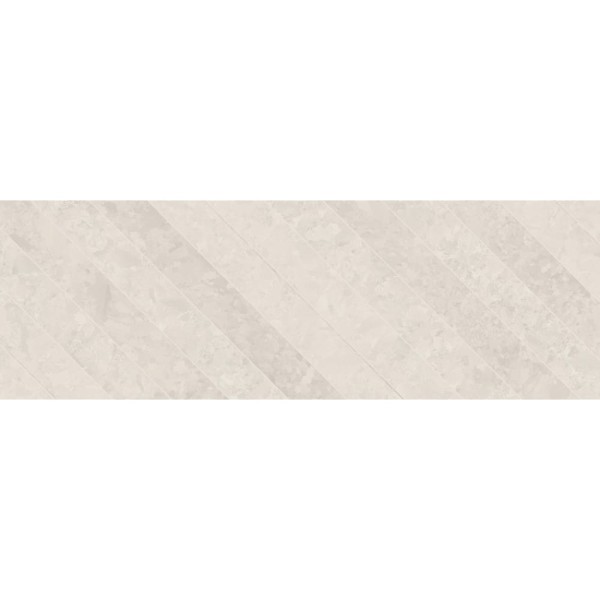 Cersanit Rest white inserto A matt płytka gresowa 39,8x119,8.