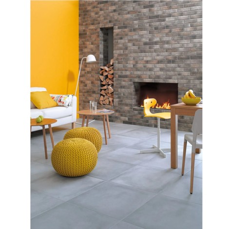 Cerrad Loft Brick pepper klinkier elewacja 245x65x8