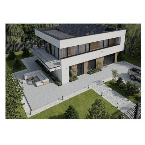 Opoczno Atakama 2.0 light grey płytka tarasowa 59,3x59,3cm