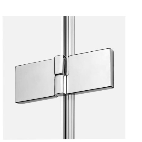 New Trendy Avexa chrom kwadratowa prawa 100x100x200 cm