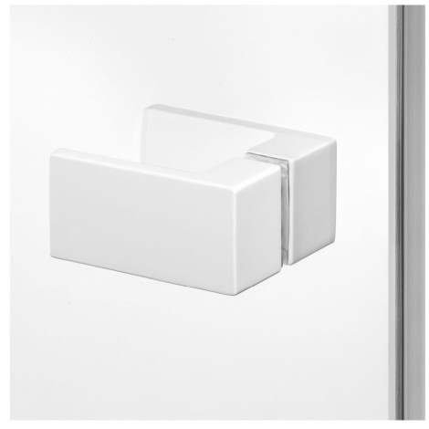New Trendy Avexa kabina prostokątna lewa white 80x90x200 cm