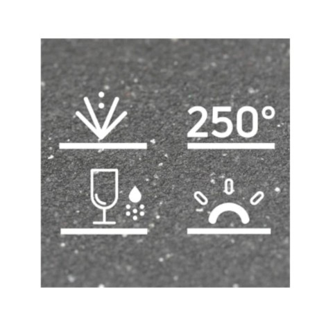 Deante Corio zlewozmywak granitowy 1-komorowy 40x50 grafit.