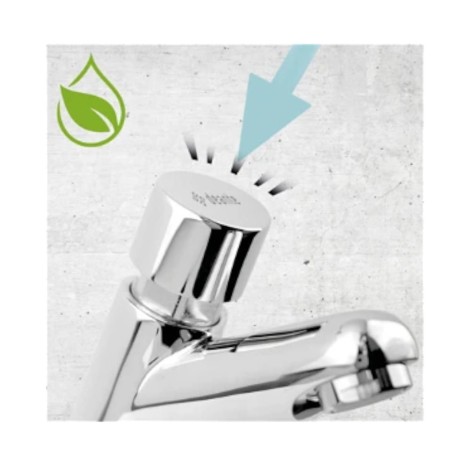 Deante Press  bateria pisuarowa podtynkowa z zamknięciem czasowym chrom.