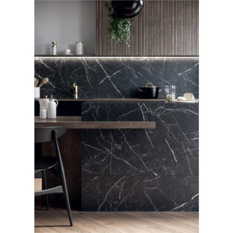 Paradyż Artstone Black mat płytka gresowa 59,8x119,8