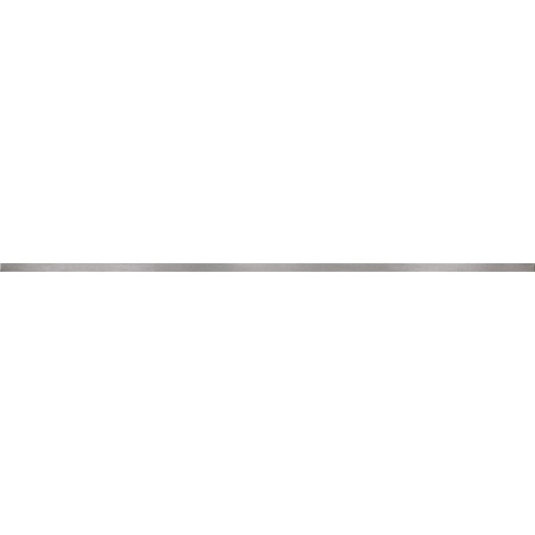 Cersanit Metal listwa ścienna silver glossy border 1x60.