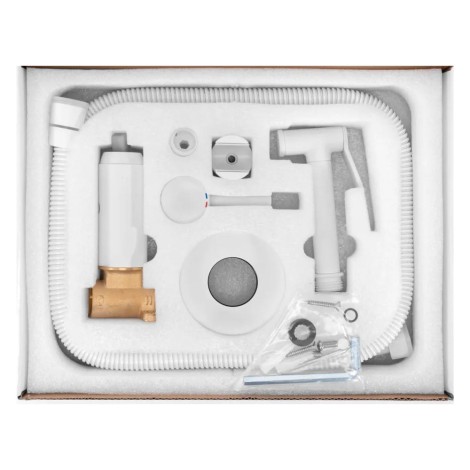 Rea Lungo Loop bateria bidetowa,podtynkowa, biała