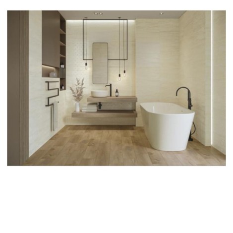Paradyż Silence beige mat płytka ścienna 29,8x59,8 - aranżacja