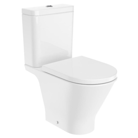 Roca Gap Round zbiornik do kompaktu, boczne zasilanie