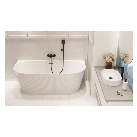 Invena Neri bateria umywalkowa czarna-3