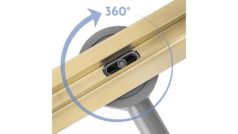 Rea Neox slim pro odpływ liniowy 70 złoty