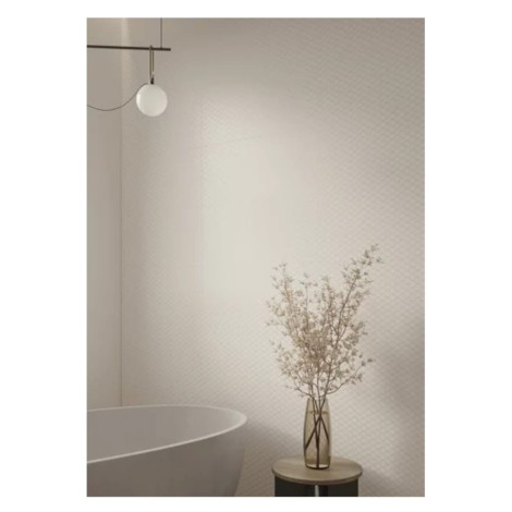 Paradyż Puris white decor A ultra mat płytka ścienna 29,8*59,8cm