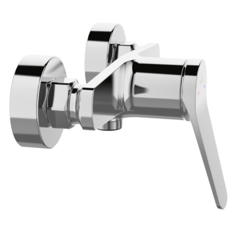 Invena Alona bateria natryskowa chrom