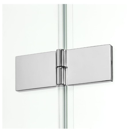 New Trendy kabina New Renoma kwadratowa prawa chrom 80x80x195 cm