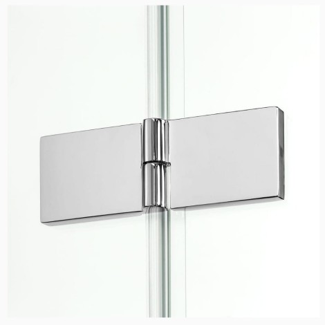 New trendy New Renoma kabina prostokątna lewa chrom 100x90x195 cm