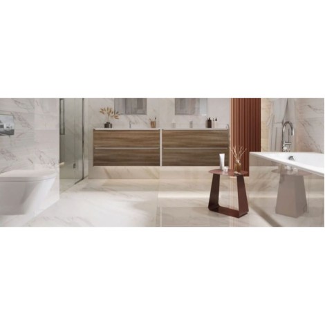 Ceramstic Coriento White płytka ścienna 30 x 60 cm. - aranżacja.