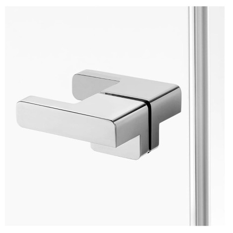 New Trendy drzwi Eventa 90*200 lewe szkło przezroczyste chrom