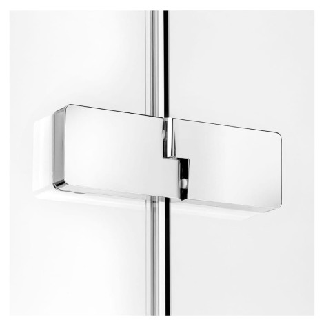 New Trendy kabina Eventa prostokątna prawa chrom 100x90x200 cm