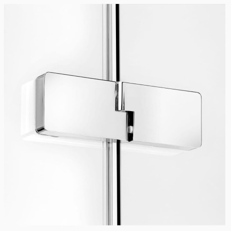 New Trendy Eventa kabina prostokątna prawa chrom 110x70x200 cm