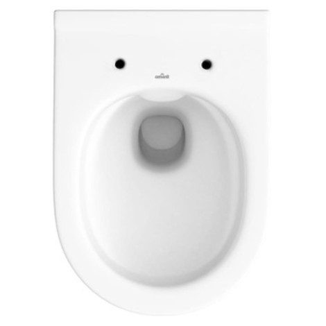 Cersanit City Oval zestaw podtynkowy Economy + miska wc  + deska + przycisk chrom