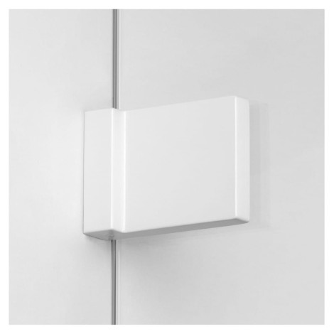 New Trendy Avexa kabina prostokątna lewa white 80x90x200 cm