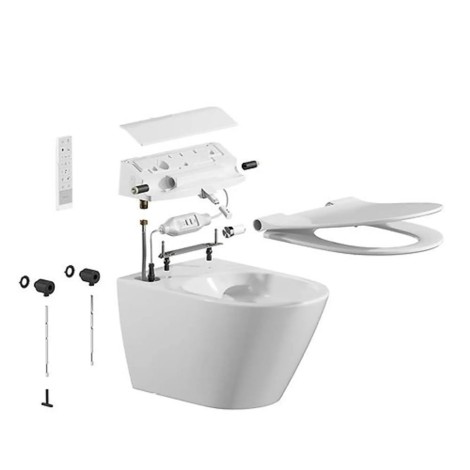 Meissen Keramik Genera Comfort Oval toaleta myjąca z deską wolnoopadającą