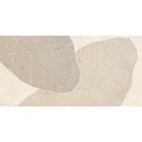 Tubądzin Lavish Leaves dekor gresowy 59,8x119,8