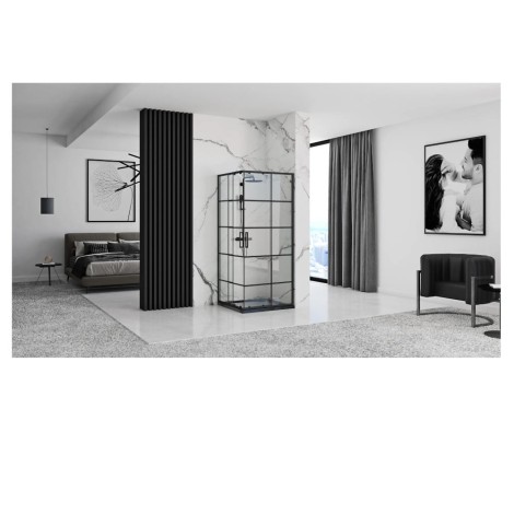 Rea Concept kabina prysznicowa 90x90 black