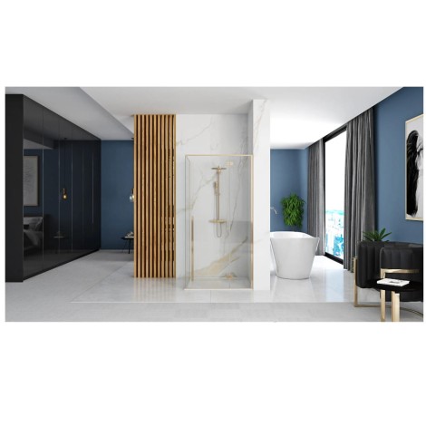 Rea Fargo kabina prysznicowa U 90x90 gold