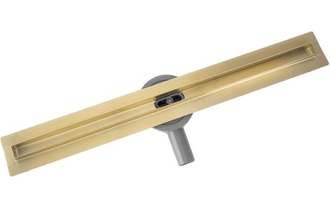 Rea Neox slim pro odpływ liniowy 60 złoty szczotkowany