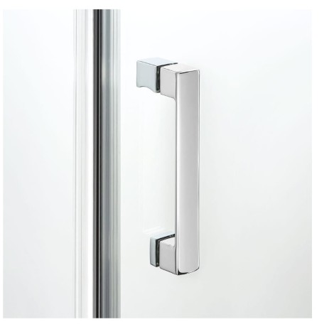 New Trendy kabina New Renoma kwadratowa prawa chrom 80x80x195 cm