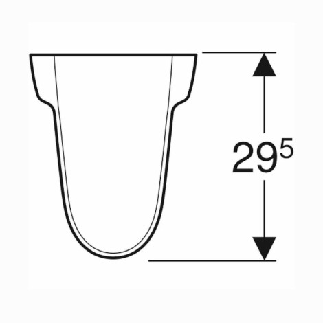 Koło Idol półpostument - rysunek techniczny.