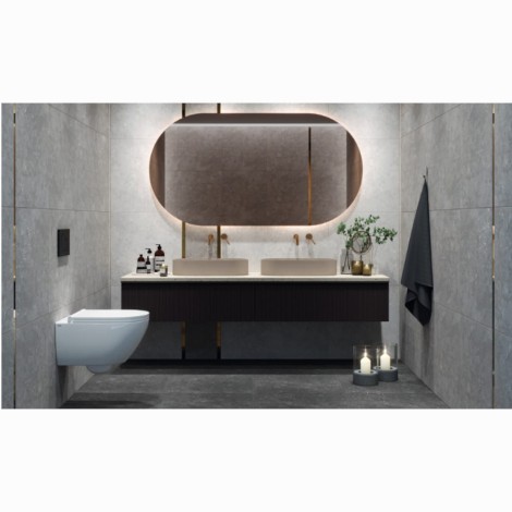 Ceramstik Monili dark mat płytka gresowa 60x120 cm.