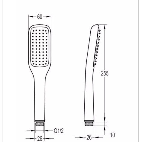 Omnires Apure system prysznicowy podtynkowy chrom
