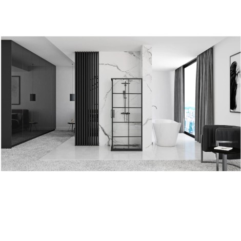 Rea Concept kabina prysznicowa 90x90 black