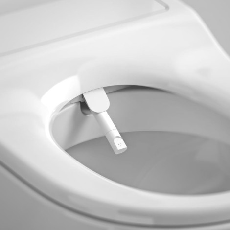 Roca Inspira in-wash miska wc podwieszana rimless z deską myjącą biały