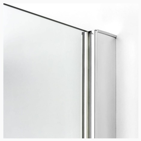 New trendy New Renoma kabina prostokątna lewa chrom 120x80x195 cm