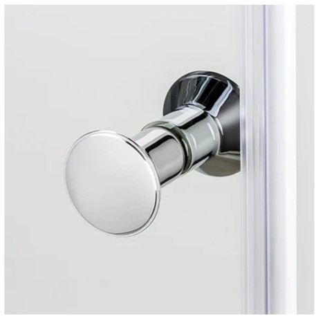 New Trendy drzwi wnękowe Diora 130*200 przeroczyste chrom