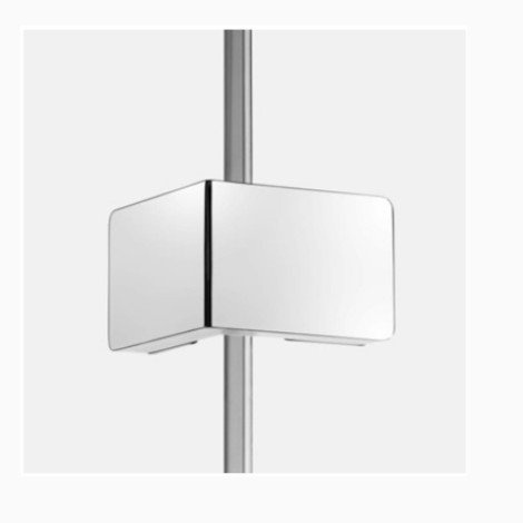 New Trendy Eventa kabina prostokątna lewa chrom 120x80x200 cm