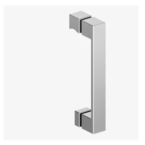 New Trendy kabina New Renoma prostokątna lewa chrom 100x80x195 cm