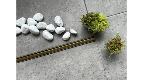 Rea Neox slim pro odpływ liniowy 60 złoty