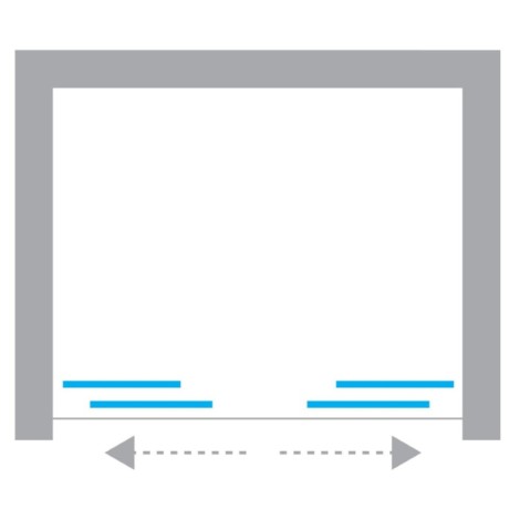 New Trendy Smart drzwi wnękowe 1400x2000 mm czarny
