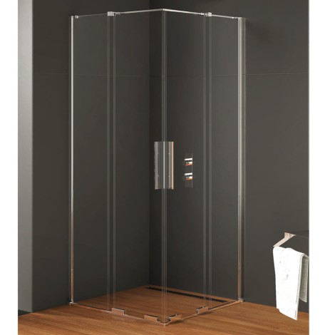 New Trendy Smart kabina kwadratowa 800x800x2000 mm chrom